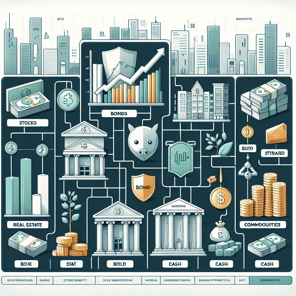 Financial Planning Must-Haves A visual representation of a diversified investment portfolio, highlighting various asset classes.